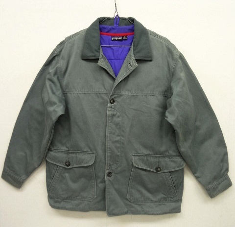 画像: 90'S PATAGONIA 旧タグ ライナーベスト付き ハンティングジャケット ブルーグレー (VINTAGE) 「Jacket」 入荷しました。
