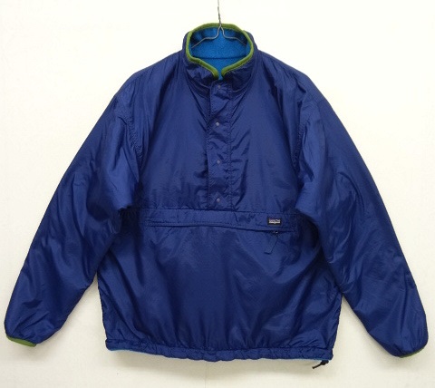 画像: 90'S PATAGONIA 旧タグ グリセード プルオーバージャケット ネイビー/ブルー USA製 (VINTAGE) 「Jacket」 入荷しました。