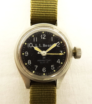 画像: 80'S LL Bean x HAMILTON フィールドウォッチ 時計 (VINTAGE) 「Accessorie」 入荷しました。