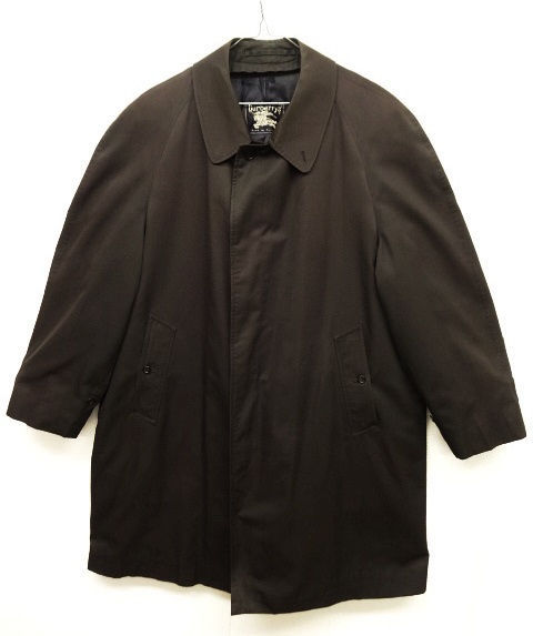 画像: 80'S BURBERRYS "ウールライナー付き" バルマカーンコート BLACK イングランド製 (VINTAGE) 「Jacket」 入荷しました。