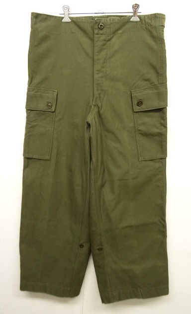 画像: オランダ軍 ダブルフェイス フィールドパンツ KHAKI 86x80 (DEADSTOCK) 「Bottoms」 入荷しました。