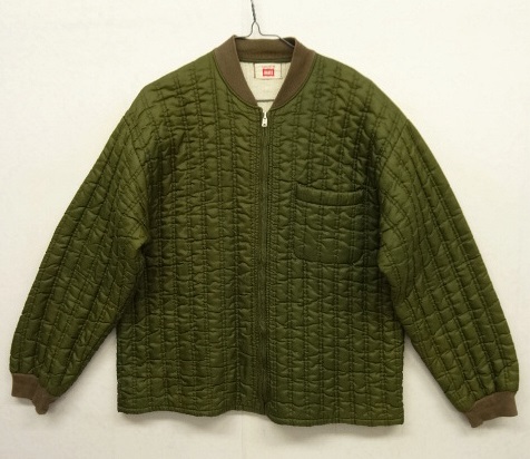 画像: 50'S HANES 裏地付き キルティングジャケット SCOVILLジップ (VINTAGE) 「Jacket」 入荷しました。