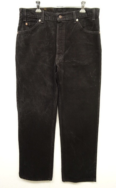 画像: 90'S LEVIS 518 デニム BLACK USA製 W34L32 (VINTAGE) 「Bottoms」 入荷しました。