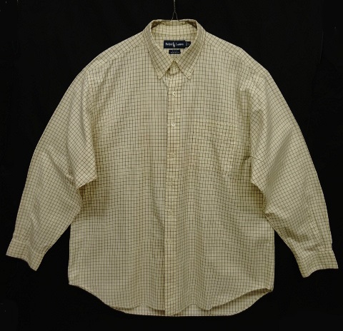 画像: 90'S RALPH LAUREN "BLAKE" 長袖 BDシャツ グラフチェック (VINTAGE) 「L/S Shirt」 入荷しました。