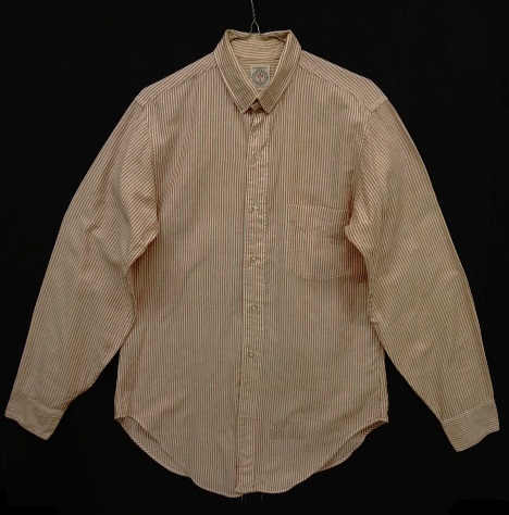 画像: 60'S ARROW "6ボタン" オックスフォード タブカラーシャツ ストライプ USA製 (VINTAGE) 「L/S Shirt」 入荷しました