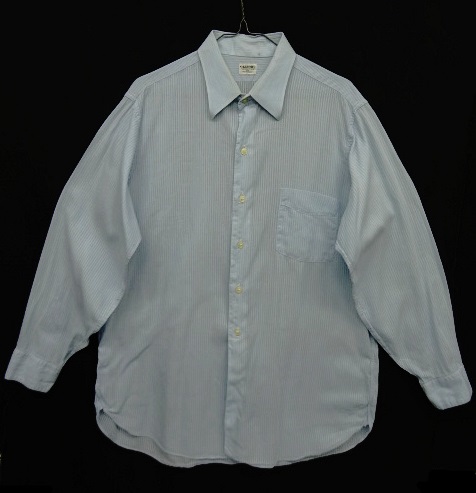 画像: 60'S ARROW "6ボタン" マチ付き ドレスシャツ シャドーストライプ USA製 (VINTAGE) 「L/S Shirt」 入荷しました。