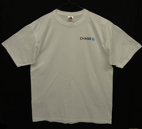 画像: CHASE ロゴプリント 半袖Tシャツ WHITE (USED) 「T-Shirt」 入荷しました。