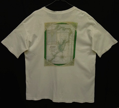 画像: 90'S BANANA REPUBLIC "MAPプリント" ポケット付き Tシャツ USA製 (VINTAGE) 「T-Shirt」 入荷しました。