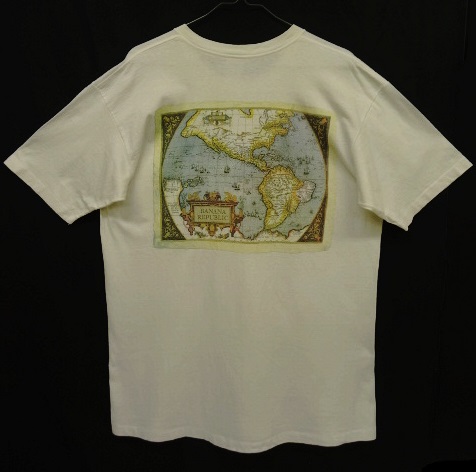 画像: 80'S BANANA REPUBLIC "世界地図プリント" ポケット付き Tシャツ USA製 (VINTAGE) 「T-Shirt」 入荷しました。