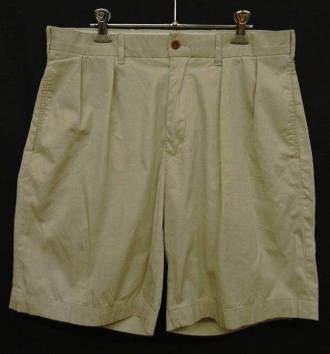 画像: 90'S POLO GOLF "FAIRWAY SHORT" ツープリーツ チノショーツ ライトベージュ (VINTAGE) 「Shorts」 入荷しました。