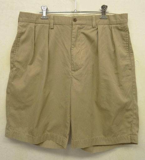 画像: 90'S POLO GOLF "FAIRWAY SHORT" ツープリーツ チノショーツ ベージュ (VINTAGE) 「Shorts」 入荷しました。