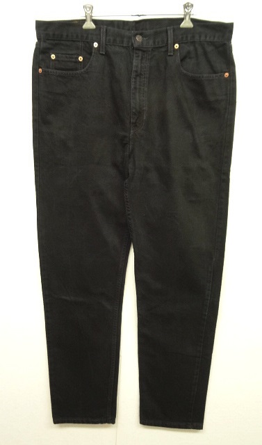 画像: 90'S EURO LEVIS 615 デニム BLACK ベルギー製 W38L32 (VINTAGE) 「Bottoms」 入荷しました。