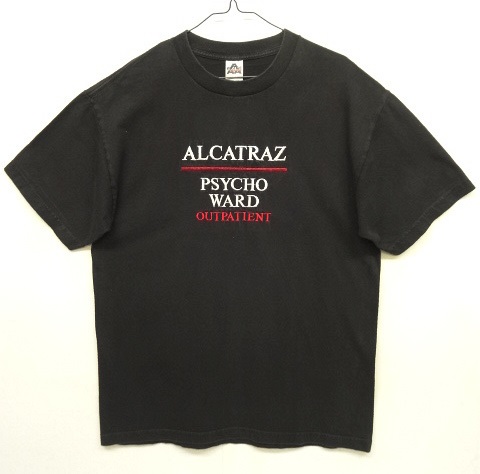 画像: ALCATRAZ ロゴ刺繍 スーベニア 半袖 Tシャツ ブラック (VINTAGE) 「T-Shirt」 入荷しました。