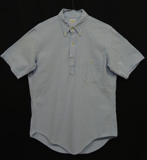 画像: 80'S BROOKS BROTHERS "BROOKSGATE" シアサッカー プルオーバー BDシャツ ストライプ (VINTAGE) 「S/S Shirt」 入荷しました。