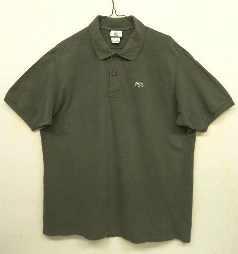 画像: 90'S CHEMISE LACOSTE ポロシャツ ヘザーオリーブ フランス製 (VINTAGE) 「S/S Polo」 入荷しました。