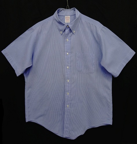 画像: 90'S BROOKS BROTHERS ポプリン 半袖 BDシャツ グラフチェック USA製 (VINTAGE) 「S/S Shirt」 入荷しました。