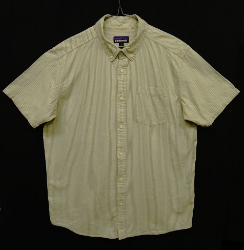 画像: PATAGONIA コットン 半袖 BDシャツ ストライプ (USED) 「S/S Shirt」 入荷しました。