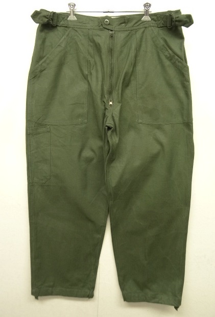50'S フランス軍 AIR FORCE アジャスター付き メカニックパンツ