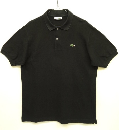 画像: 80'S CHEMISE LACOSTE ポロシャツ ブラック フランス製 (VINTAGE) 「S/S Polo」 入荷しました。