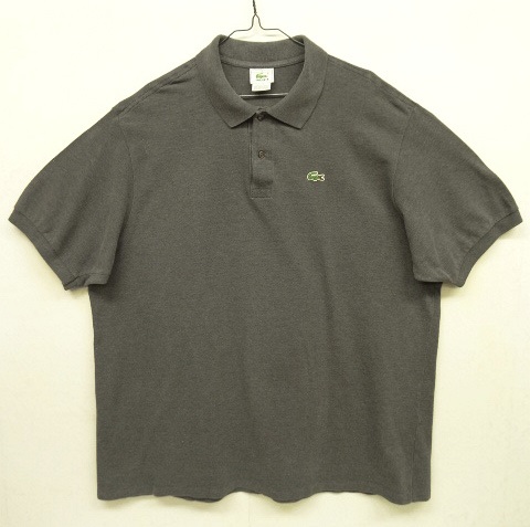 画像: 80'S CHEMISE LACOSTE ポロシャツ チャコールヘザー フランス製 (VINTAGE) 「S/S Polo」 入荷しました。