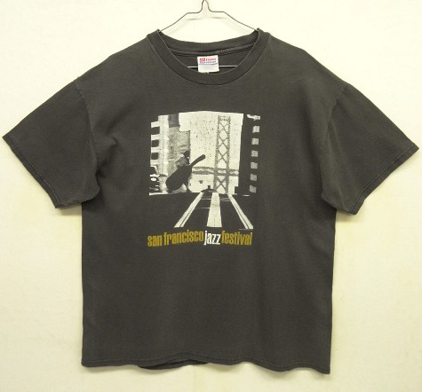 画像: 90'S SANFRANCISCO JAZZ FESTIVAL '98 半袖 Tシャツ ブラック (VINTAGE) 「T-Shirt」 入荷しました。