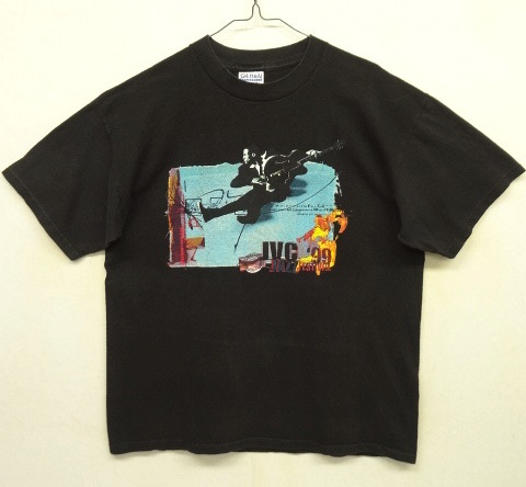 画像: 90'S JVC JAZZ FESTIVAL '99 両面プリント 半袖 Tシャツ ブラック (VINTAGE) 「T-Shirt」 入荷しました。