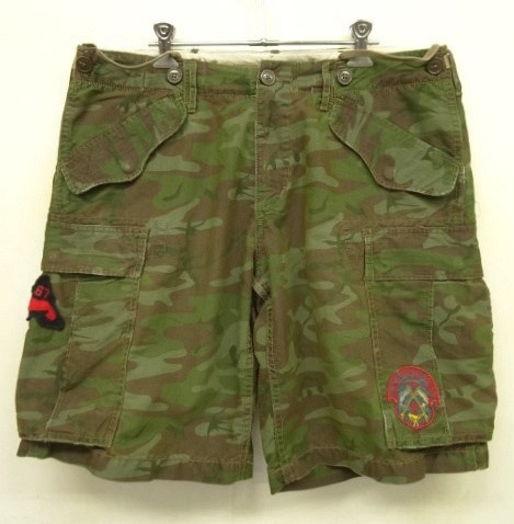 画像: 00'S RALPH LAUREN ワッペン付き ミリタリーカーゴショーツ カモ (VINTAGE) 「Shorts」 入荷しました。