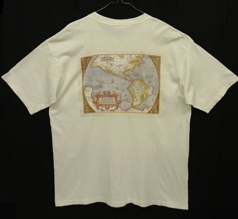 画像: 90'S BANANA REPUBLIC "世界地図プリント" ポケット付き Tシャツ USA製 (VINTAGE) 「T-Shirt」 入荷しました。