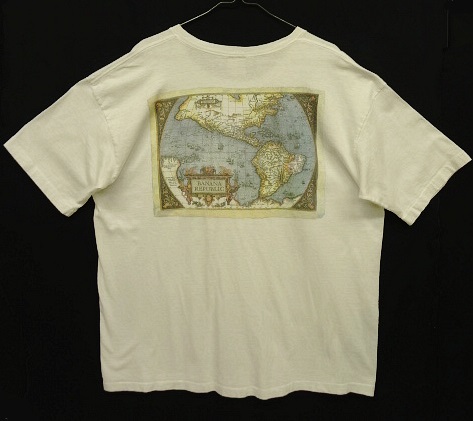画像: 80'S BANANA REPUBLIC "世界地図プリント" ポケット付き Tシャツ USA製 (VINTAGE) 「T-Shirt」 入荷しました。