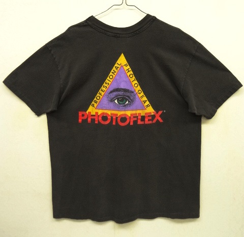 画像: 80'S PHOTOFLEX シングルステッチ 両面プリント 半袖 Tシャツ ブラック USA製 (VINTAGE) 「T-Shirt」 入荷しました。