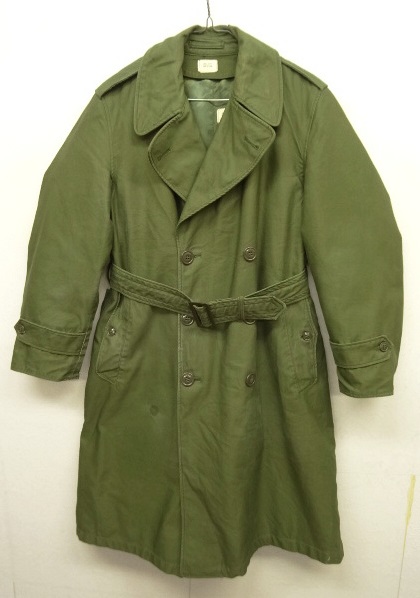 画像: 60'S アメリカ軍 US ARMY ウールライナー付き OG107 コットンサテン オーバーコート S-SHORT (VINTAGE) 「Jacket」 入荷しました。