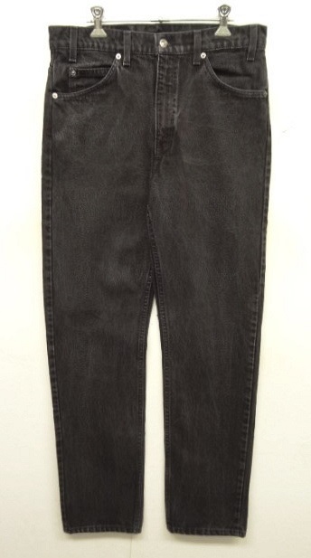 画像: 90'S LEVIS 505 デニム BLACK USA製 W33L32 (VINTAGE) 「Bottoms」 入荷しました。