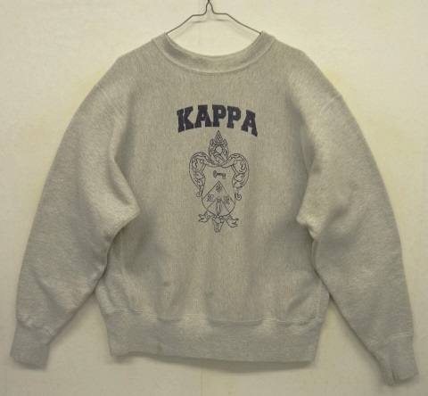画像: 90'S EAGLE USA "KAPPA" 染み込みプリント クルーネック スウェットシャツ USA製 (VINTAGE) 「Sweat Shirt」 入荷しました。