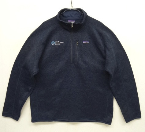 画像: PATAGONIA "BETTER SWEATER" 企業コラボ ハーフジップ セーター ネイビー (NEW) 「Jacket」 入荷しました。