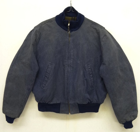 画像: 90'S SPIEWAK 裏地ウール タンカースジャケット ネイビー USA製 (VINTAGE) 「Jacket」 入荷しました。