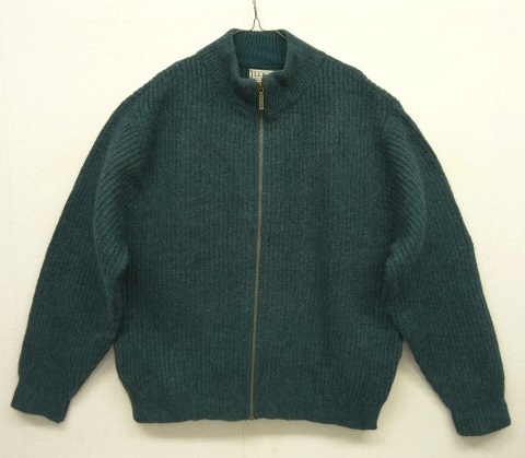 画像: 80'S LL Bean アルパカ混 ドライバーズニット ダークグリーン USA製 (VINTAGE) 「Knit」 入荷しました。