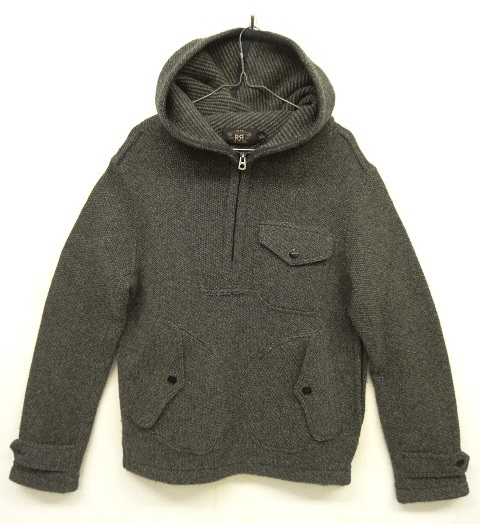 画像: RRL ウール プルオーバージャケット TALONジップ DK GREY (USED) 「Jacket」 入荷しました。