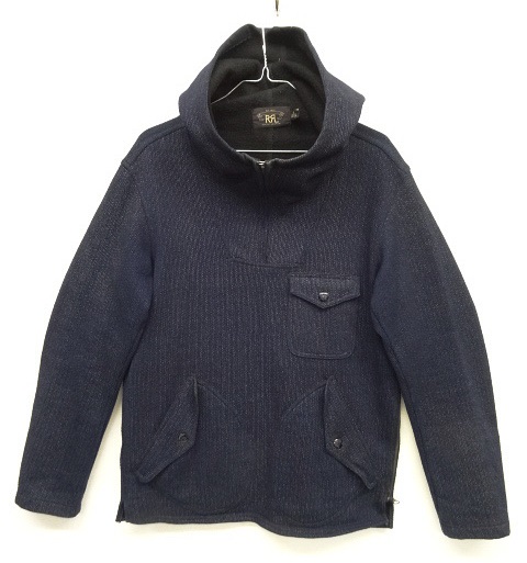 画像: RRL ブラウンズビーチファブリック プルオーバージャケット IDEALジップ INDIGO (USED) 「Jacket」 入荷しました。