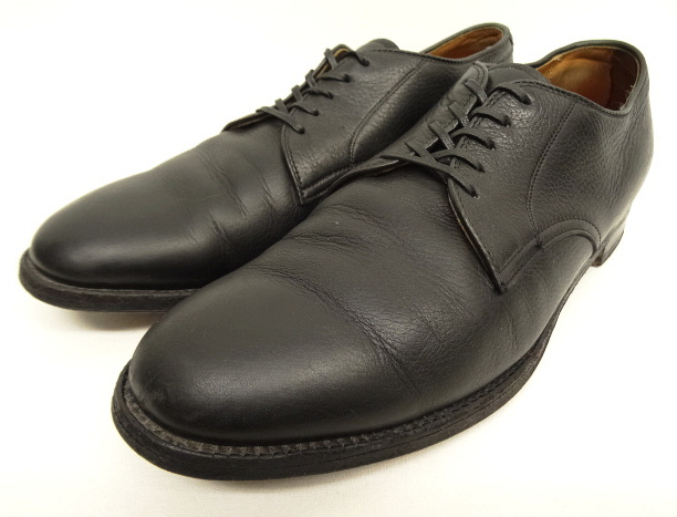 画像: ALDEN 9271F カーフレザー プレーントゥ ブラック USA製 (VINTAGE) 「Shoes」 入荷しました。