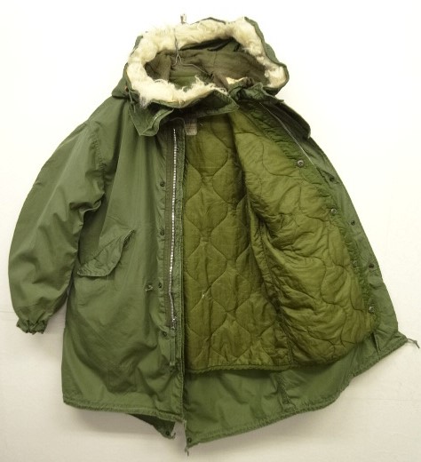 画像: 70'S アメリカ軍 US ARMY "フルセット" M65 アルミジップ フィッシュテールパーカー フード＆ライナー付き SMALL (VINTAGE) 「Jacket」 入荷しました。