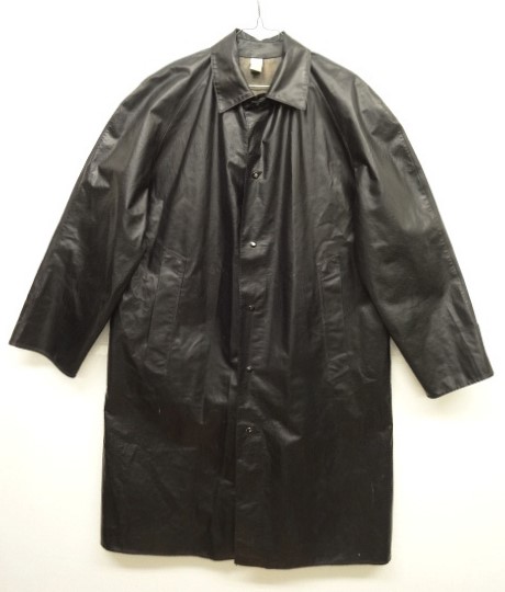 画像: 60'S UNKNOWN ラバーコート BLACK (VINTAGE) 「Jacket」 入荷しました。