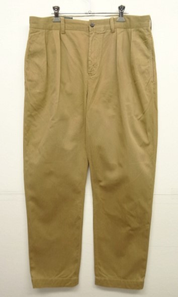 画像: 90'S RALPH LAUREN ツープリーツ チノパンツ TAN (VINTAGE) 「Bottoms」 入荷しました。