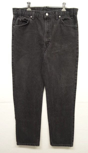 画像: 90'S LEVIS 505 デニム BLACK USA製 W36L30 (VINTAGE) 「Bottoms」 入荷しました。