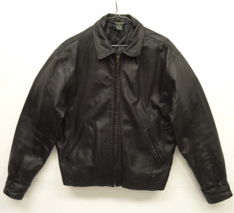 画像: 90'S J.CREW 旧タグ 裏地キルティング レザードリズラージャケット BLACK (VINTAGE) 「Jacket」 入荷しました。
