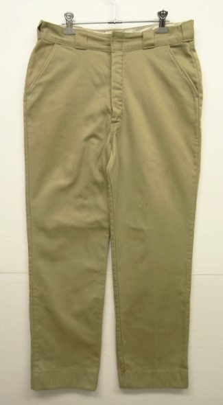 画像: 80'S LL Bean 裏地シャモアクロス チノパンツ TALONアルミジップ (VINTAGE) 「Bottoms」 入荷しました。