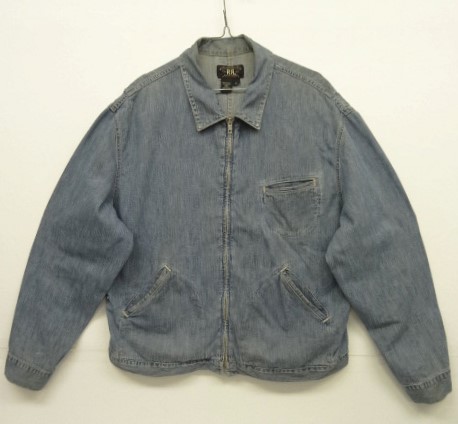 画像: 90'S RRL 初期 三ツ星タグ デニム ドリズラージャケット USA製 (VINTAGE) 「Jacket」 入荷しました。