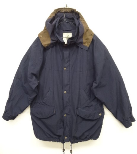 画像: 90'S BANANA REPUBLIC フード付き トラベルジャケット NAVY (VINTAGE) 「Jacket」 入荷しました。