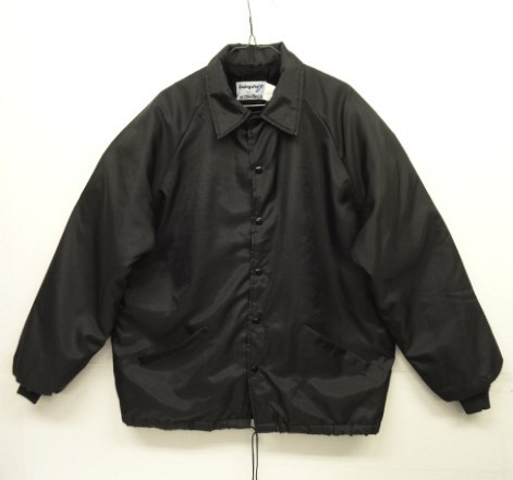 画像: 80'S SWINGSTER 裏地ボア付き コーチジャケット ブラック USA製 (VINTAGE) 「Jacket」 入荷しました。