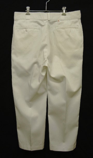 画像: 80'S DICKIES 874 ワークパンツ ホワイト W36L29 USA製 (VINTAGE) 「Bottoms」 入荷しました。