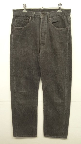 画像: 90'S LEVIS 501 デニム 先染めBLACK USA製 W31L34 (VINTAGE) 「Bottoms」 入荷しました。